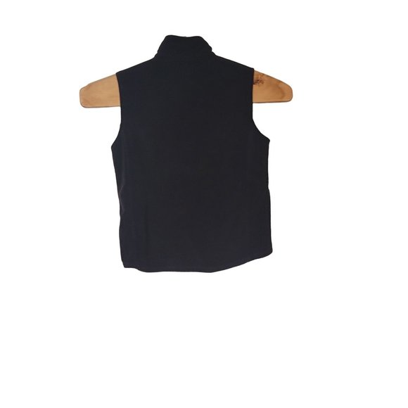 Woolrich Full Zip Vest Fleece Black Women's Size Medium - Picture 3 of 5